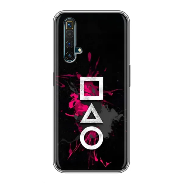 Чехол с принтом «Символы Игра кальмара» для Realme X50