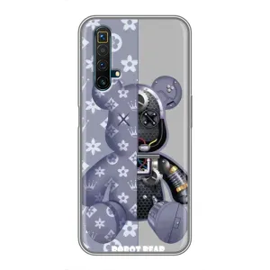 Крутые Чехлы Луи Виттон для Realme X50 (AlphaPrint) (Робот Мишка)