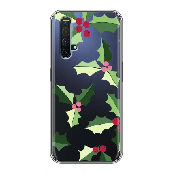 Чехол с принтом «Рождественский фон» для Realme X50 Чехол с принтом «Рождественский фон» для Realme X50