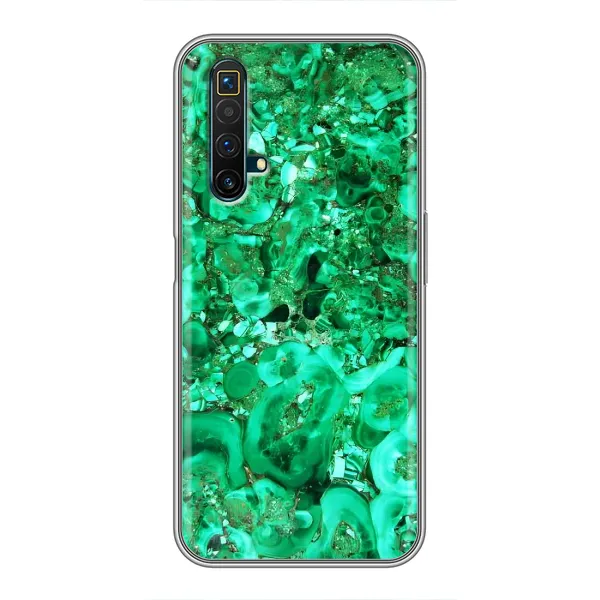 Чехол с принтом «Салатный Мрамор» для Realme X50