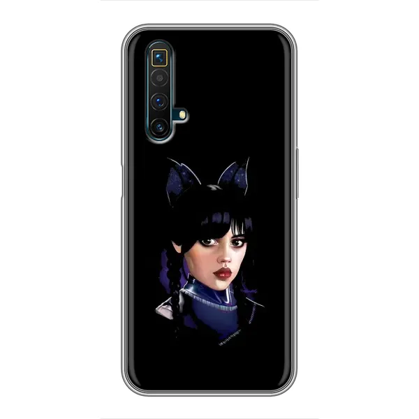 Чохол з принтом «серйозна Венздей» для Realme X50