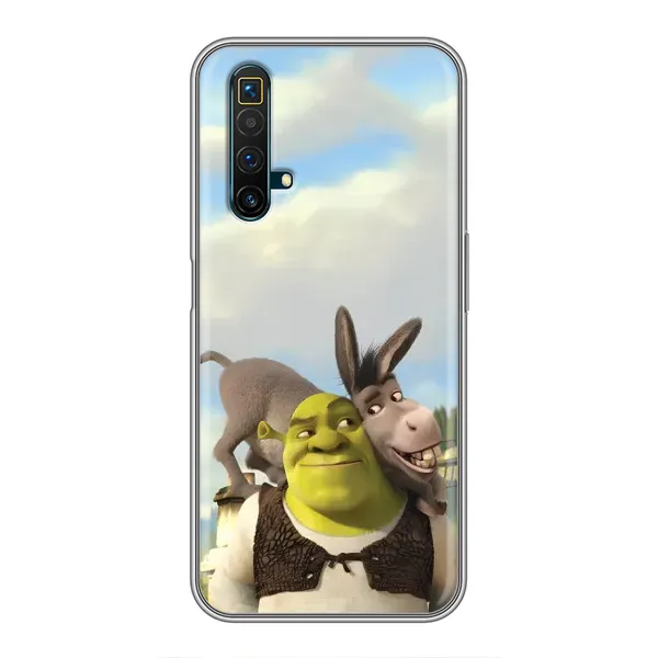 Чехол с принтом «Шрек и Осел» для Realme X50
