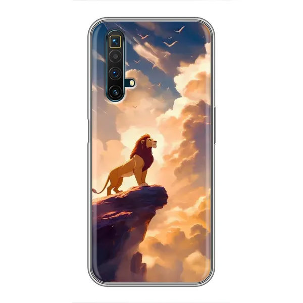 Чехол с принтом «Симба на скале» для Realme X50