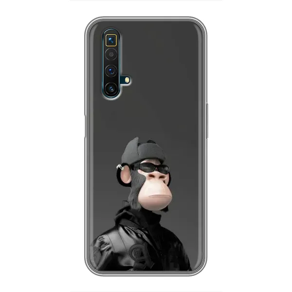 Чехол с принтом «стильная обезьяна NFT» для Realme X50