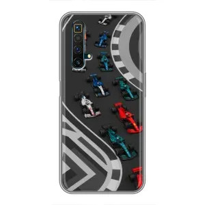 Чехол Формула1 на Realme X50 (Трасса Ф1)