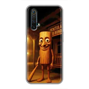 Чехол с мемом Тралалело тралала на Realme X50 (Тунг тунг сахур)