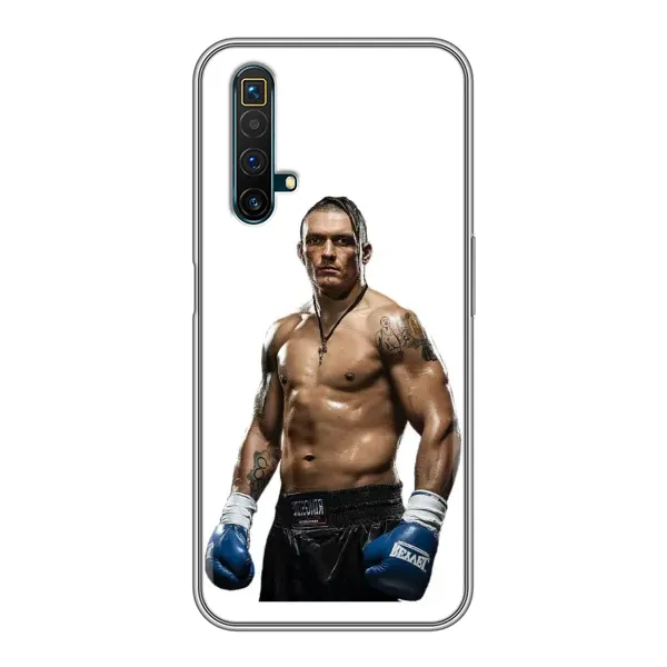 Чехол с принтом «Усик на белом» для Realme X50