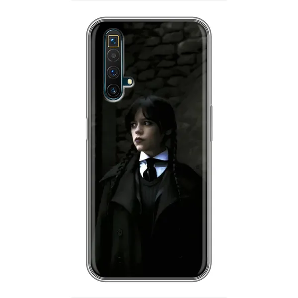 Чехол с принтом «Темный стиль Уэнздей» для Realme X50