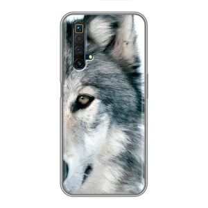 Чехлы с картинками животных Realme X50 (Волк)