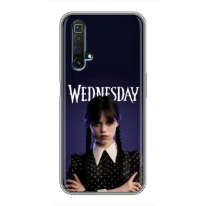 Чехлы Венсдей на Realme X50 Уэнсдей (AlphaPrint) (Wednesday)