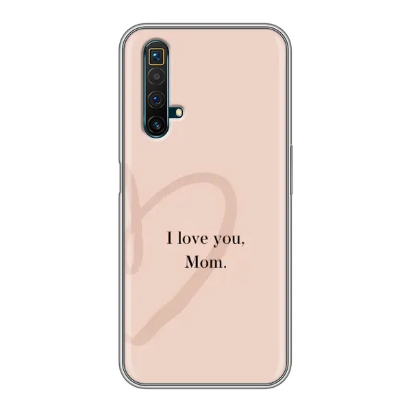 Чехол с принтом «Сердце маме» для Realme X50