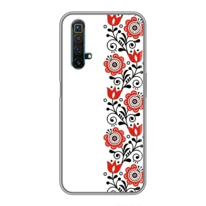 Чехол для Патриота Украины Realme X50 - (AlphaPrint) (Яркая вишиванка)