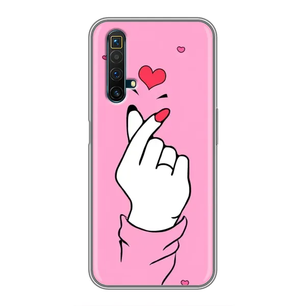 Чехол с принтом «Знак Love» для Realme X50
