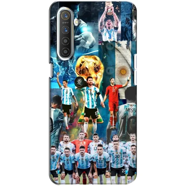 Чехол с принтом «Аргентина Месси» для Realme XT