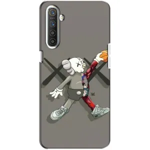 Чехлы для Realme XT - Bearbrick Louis Vuitton (PREMIUMPrint) (Беарбрик Джордан)