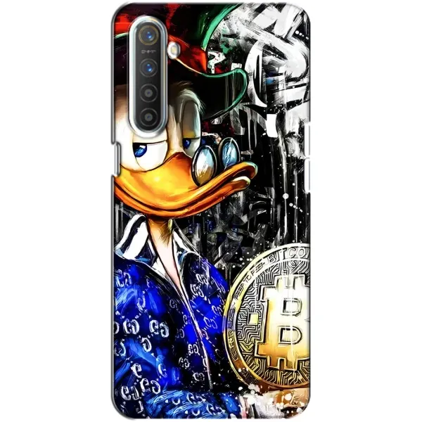 Чехол с принтом «Биткойн Скрудж» для Realme XT