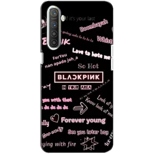 Чехол с музыкальной группой для Realme XT (BLACKPINK)