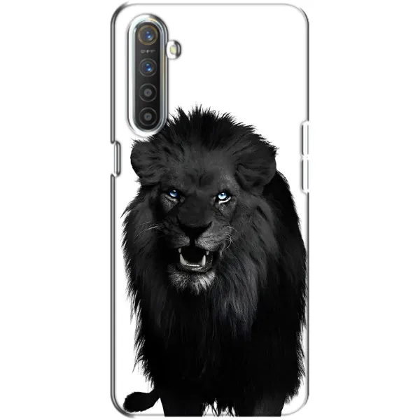 Чехол с принтом «Черный ЛЕВ» для Realme XT