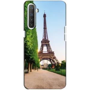 Чохол Ейфелева Вежа Realme XT - (AlphaPrint) (Дорога до Парижу)