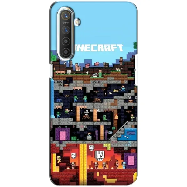 Чохол з принтом «фон Minecraft» для Realme XT
