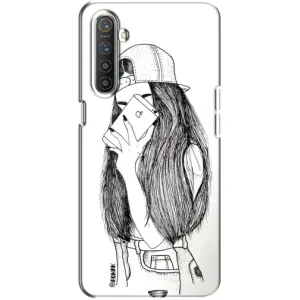 Чехол с принтом «Фото девочки» для Realme XT