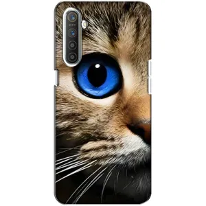 Чехлы с Котиками для Realme XT (VPrint) (Глаз кота)