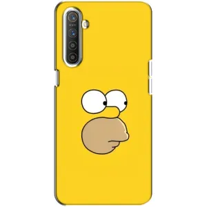 Чехол с Симпсонами для Realme XT (VPrint) (Гомер)