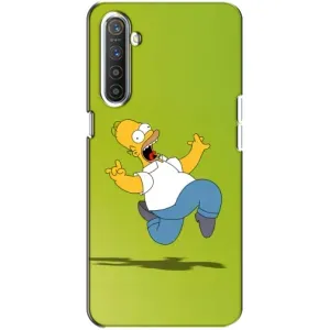 Чехол с Симпсонами для Realme XT (VPrint) (Гомер Симпсон)