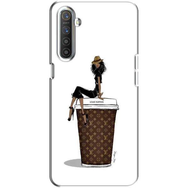 Чехол с принтом «кофе LOUIS VUITTON» для Realme XT