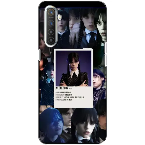 Чехол с принтом «коллаж Уэнздей» для Realme XT