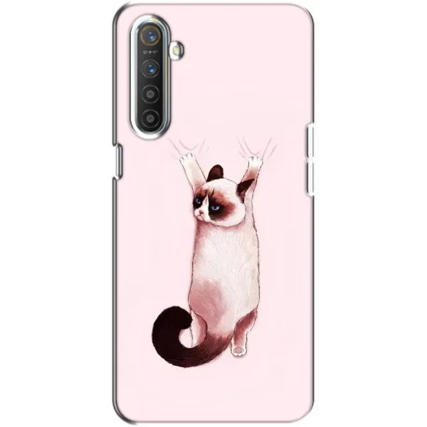 Чехол с принтом «Котик падает» для Realme XT