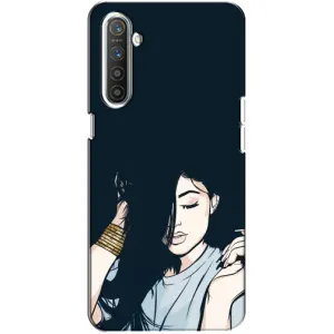 Чехол с принтом «Красивая девочка» для Realme XT