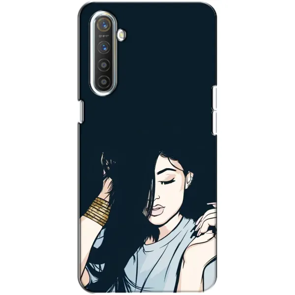 Чехол с принтом «Красивая девочка» для Realme XT