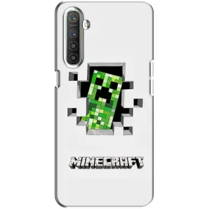 Чохол Майнкрафт на Realme XT (AlphaPrint) Minecraft (кріпер Майнкрафт)