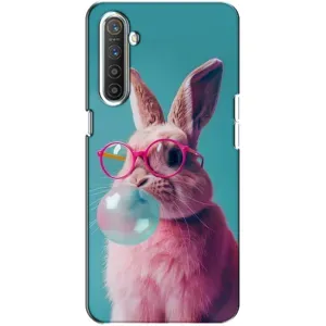 Чехол с принтом «Кролик в очках» для Realme XT