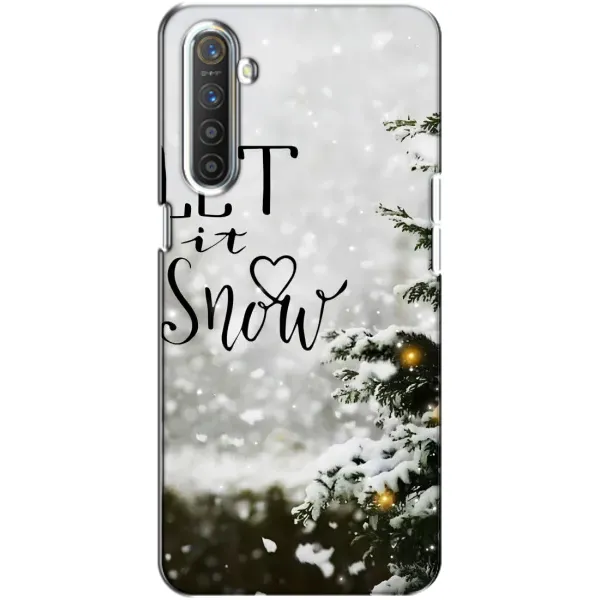 Чехол с принтом «Let it snow» для Realme XT