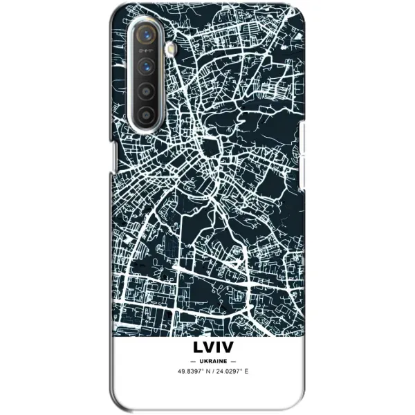 Чехол с принтом «Львов» для Realme XT