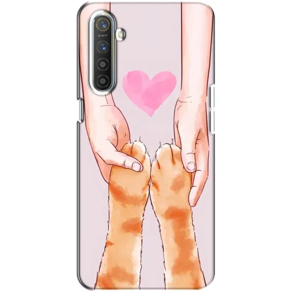 Чехол с принтом «Любовь к котикам» для Realme XT