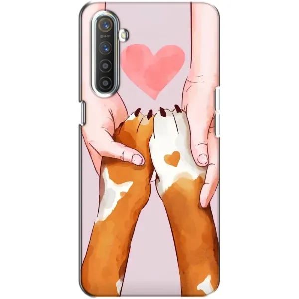 Чохол з принтом «Любовь до собак» для Realme XT