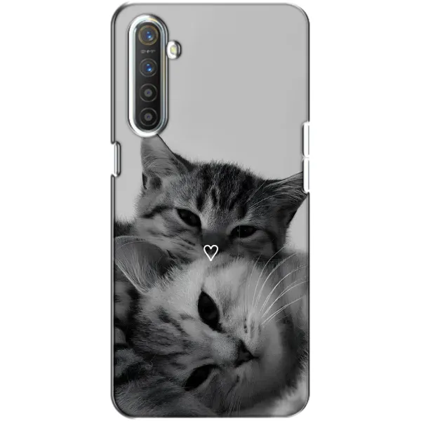 Чехол с принтом «Пара котов» для Realme XT