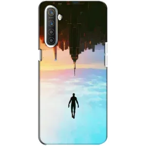 Чохол з людиною павуком для Realme XT - (AlphaPrint) (Людина павук)