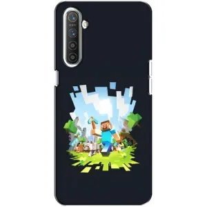 Чохол Майнкрафт на Realme XT (AlphaPrint) Minecraft (персонажі Minecraft)