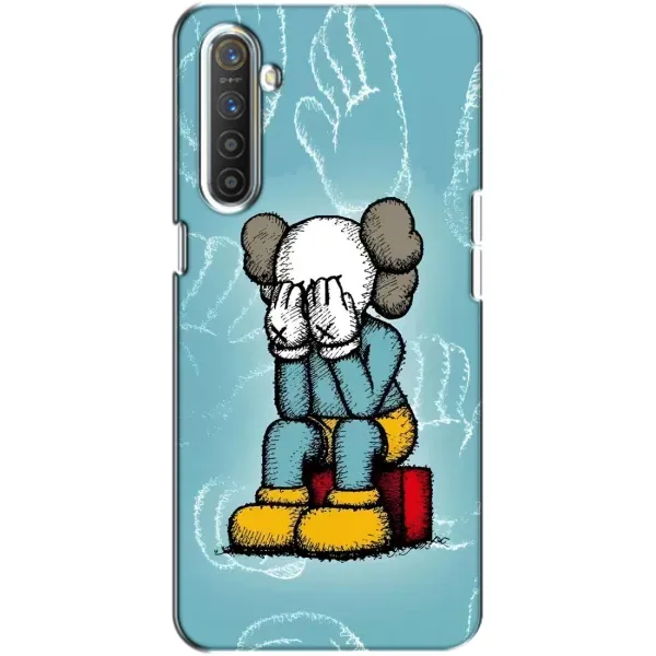 Чехол с принтом «Плач Bearbrick» для Realme XT