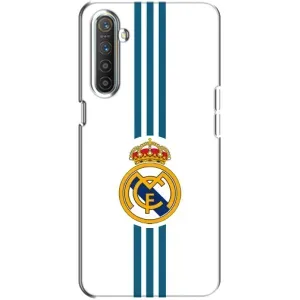 ФК Реал Мадрид чехлы для Realme XT (AlphaPrint) (Реал Мадрид на белом)