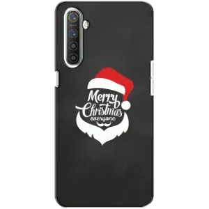 Рождественские Чехлы для Realme XT (VPrint) (Санта Крисмас)
