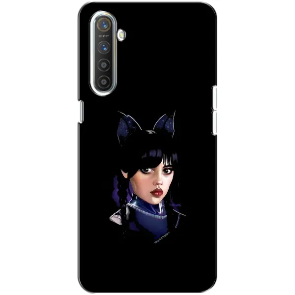 Чехол с принтом «серьезная Уэнздей» для Realme XT