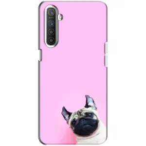 Чехлы с собаками для Realme XT (VPrint) (Смешная собака)
