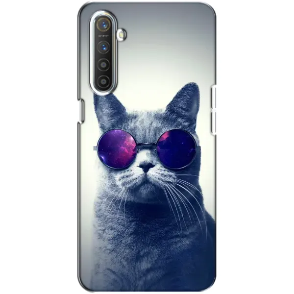 Чехол с принтом «Стильный кот» для Realme XT