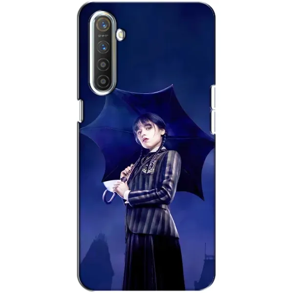 Чехол с принтом «Уэнздей с зонтом» для Realme XT