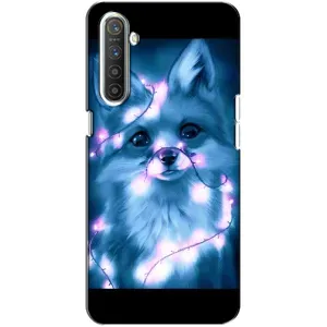Чехлы с картинкой Лисички для Realme XT (VPrint) (Яркая лисичка)